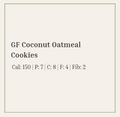 GF Coconut Oatmeal Cookies (2)